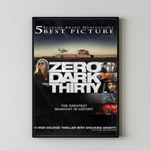 Zero Dark Thirty (2012) Poster, Minimalist Movie Poster, Film Poster_DS09