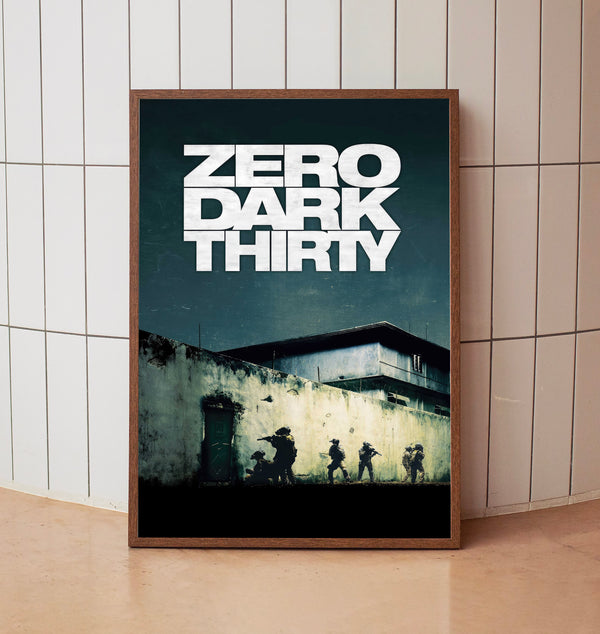 Zero Dark Thirty (2012) Poster, Minimalist Movie Poster, Film Poster_DS10