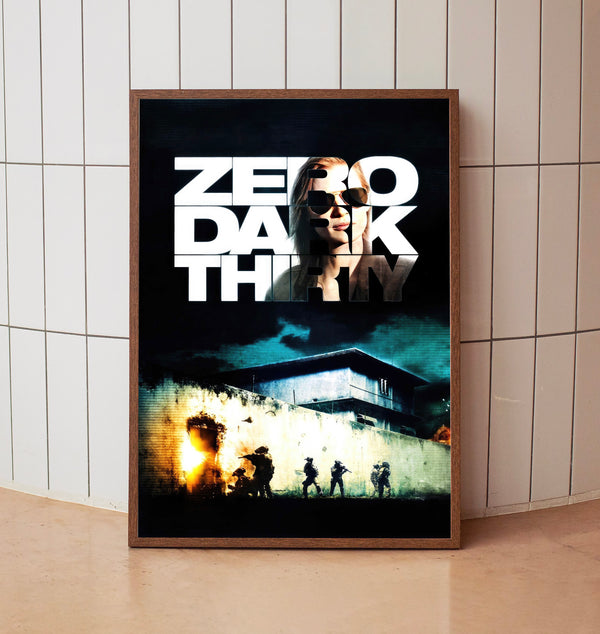 Zero Dark Thirty (2012) Poster, Minimalist Movie Poster, Film Poster_DS11