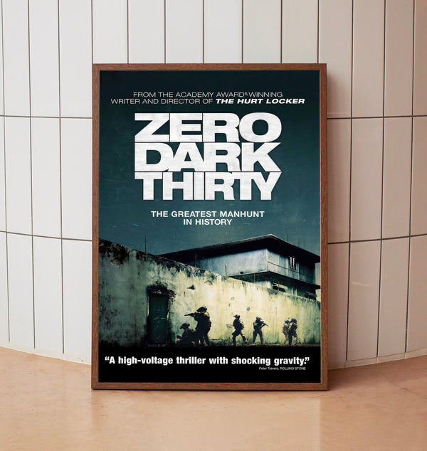 Zero Dark Thirty (2012) Poster, Minimalist Movie Poster, Film Poster_DS21
