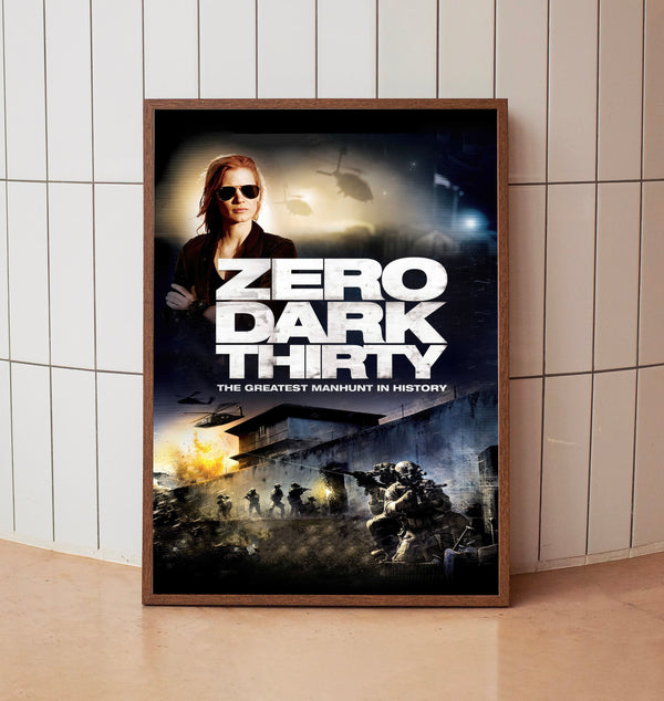 Zero Dark Thirty (2012) Poster, Minimalist Movie Poster, Film Poster_DS24