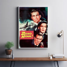 Zero Hour! (1957) Poster, Minimalist Movie Poster, Film Poster