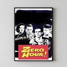 Zero Hour! (1957) Poster, Minimalist Movie Poster, Film Poster_DS02