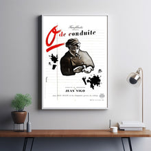 Zero for Conduct (1933) Poster, Minimalist Movie Poster, Film Poster