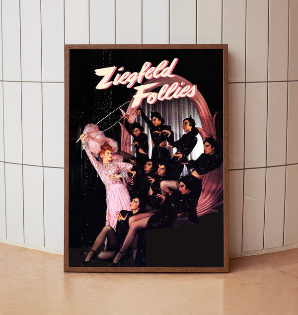 Ziegfeld Follies (1945) Poster, Minimalist Movie Poster, Film Poster