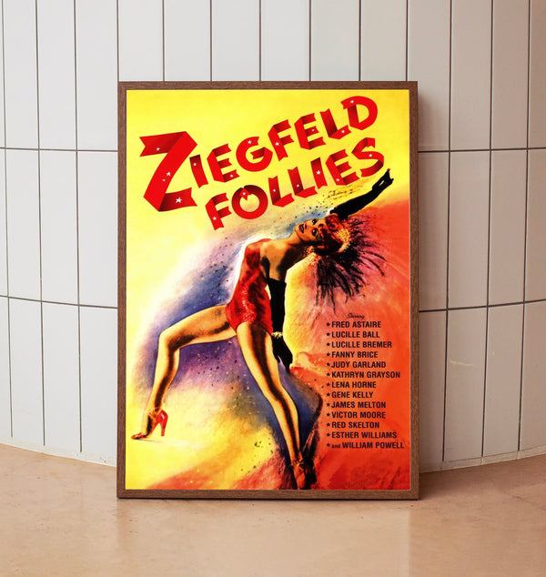 Ziegfeld Follies (1945) Poster, Minimalist Movie Poster, Film Poster_DS02