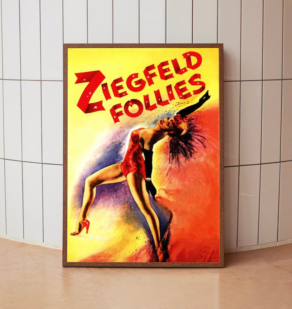 Ziegfeld Follies (1945) Poster, Minimalist Movie Poster, Film Poster_DS11
