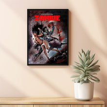 Zombie Flesh Eaters 1979 Movie  Poster, Room Decor, Home Decor 10