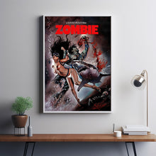 Zombie Flesh Eaters 1979 Movie  Poster, Room Decor, Home Decor 10