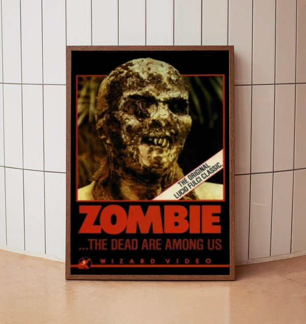 Zombie Flesh Eaters 1979 Movie  Poster, Room Decor, Home Decor 11