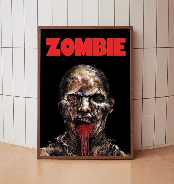 Zombie Flesh Eaters 1979 Movie  Poster, Room Decor, Home Decor 12