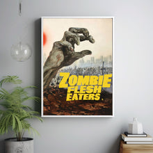 Zombie Flesh Eaters 1979 Movie  Poster, Room Decor, Home Decor 16