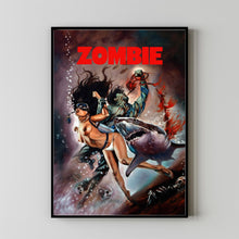 Zombie Flesh Eaters 1979 Movie  Poster, Room Decor, Home Decor 3