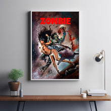 Zombie Flesh Eaters 1979 Movie  Poster, Room Decor, Home Decor 3