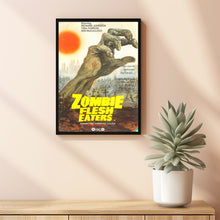 Zombie Flesh Eaters 1979 Movie  Poster, Room Decor, Home Decor 4