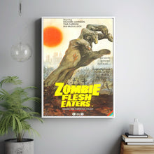 Zombie Flesh Eaters 1979 Movie  Poster, Room Decor, Home Decor 4
