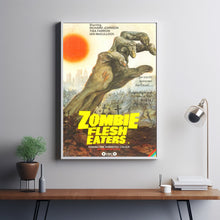 Zombie Flesh Eaters 1979 Movie  Poster, Room Decor, Home Decor 4