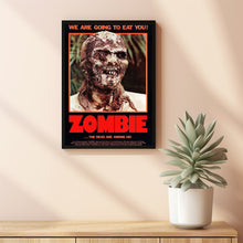 Zombie Flesh Eaters 1979 Movie  Poster, Room Decor, Home Decor 7