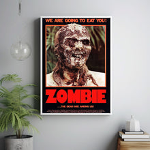 Zombie Flesh Eaters 1979 Movie  Poster, Room Decor, Home Decor 7