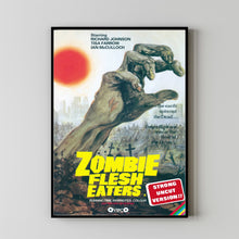 Zombie Flesh Eaters 1979 Movie  Poster, Room Decor, Home Decor 8