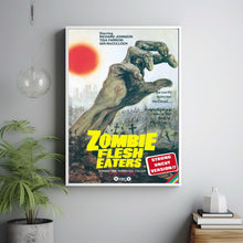 Zombie Flesh Eaters 1979 Movie  Poster, Room Decor, Home Decor 8