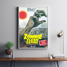 Zombie Flesh Eaters 1979 Movie  Poster, Room Decor, Home Decor 8