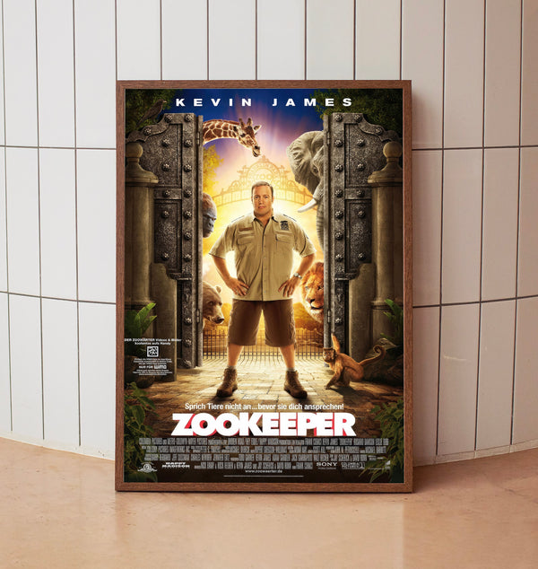 Zookeeper (2011) Poster, Minimalist Movie Poster, Film Poster_DS02