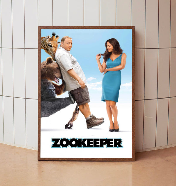 Zookeeper (2011) Poster, Minimalist Movie Poster, Film Poster_DS03