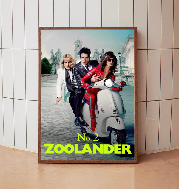 Zoolander 2 (2016) Poster, Minimalist Movie Poster, Film Poster_DS07