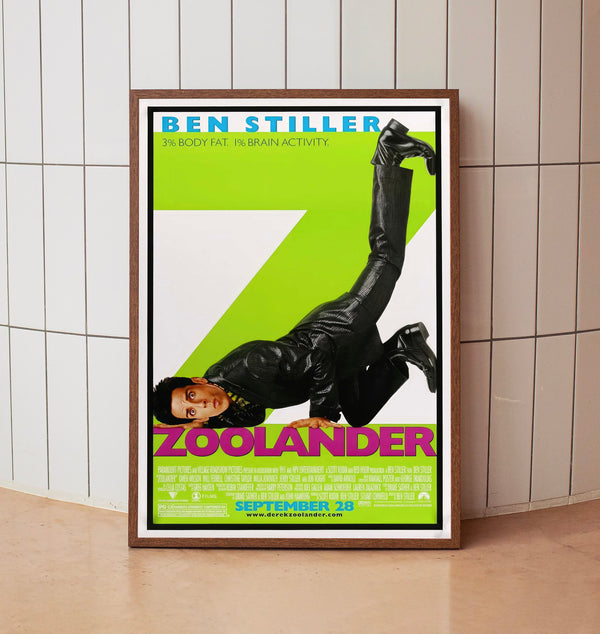 Zoolander (2001) Poster, Minimalist Movie Poster, Film Poster_DS09
