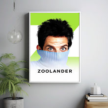 Zoolander (2001) Poster, Minimalist Movie Poster, Film Poster_DS10