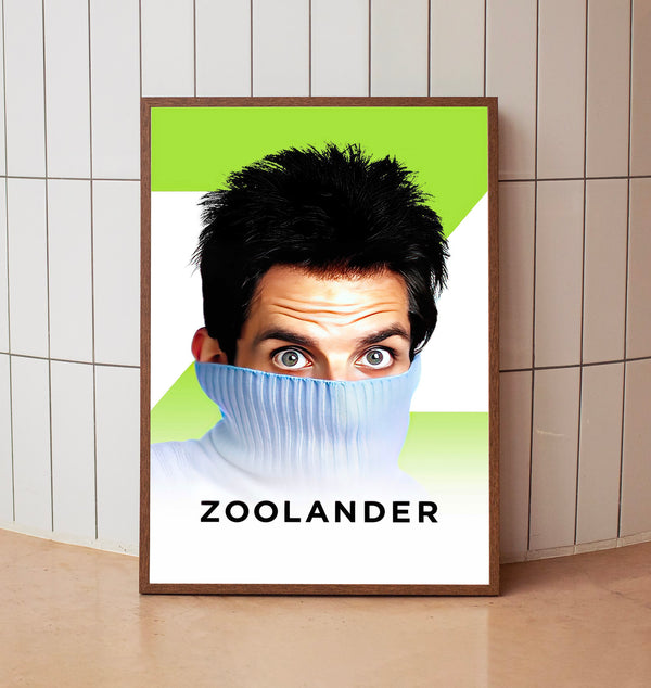 Zoolander (2001) Poster, Minimalist Movie Poster, Film Poster_DS10