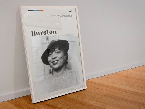 Zora Neale Hurston Poster Wall Art  Poster Art Gift Quote American author, anthropologist, and filmmaker  Neale Hurston 1561116612 8239