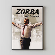 Zorba the Greek (1964) Poster, Minimalist Movie Poster, Film Poster_DS08