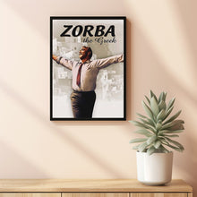 Zorba the Greek (1964) Poster, Minimalist Movie Poster, Film Poster_DS08