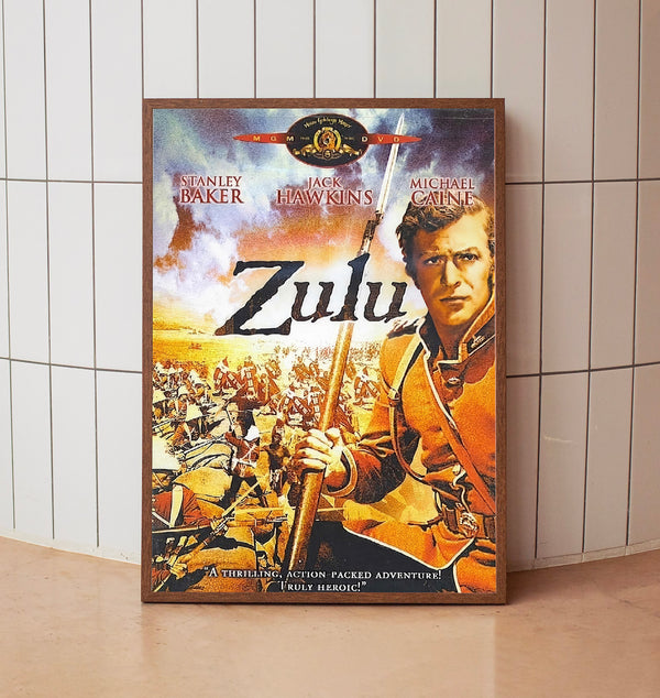 Zulu (1964) Poster, Minimalist Movie Poster, Film Poster