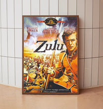 Zulu (1964) Poster, Minimalist Movie Poster, Film Poster