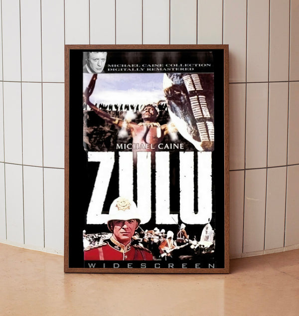 Zulu (1964) Poster, Minimalist Movie Poster, Film Poster_DS04