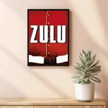 Zulu (1964) Poster, Minimalist Movie Poster, Film Poster_DS07