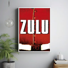 Zulu (1964) Poster, Minimalist Movie Poster, Film Poster_DS07