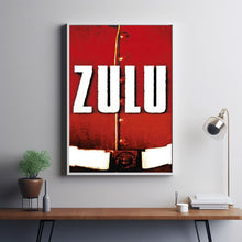 Zulu (1964) Poster, Minimalist Movie Poster, Film Poster_DS07