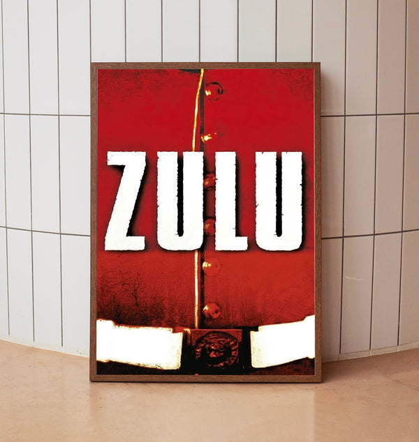 Zulu (1964) Poster, Minimalist Movie Poster, Film Poster_DS07