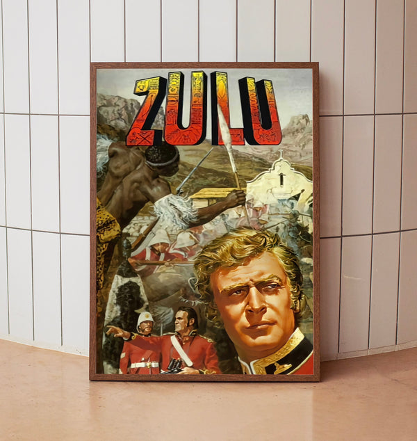 Zulu (1964) Poster, Minimalist Movie Poster, Film Poster_DS13