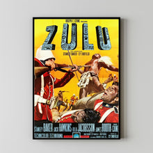 Zulu (1964) Poster, Minimalist Movie Poster, Film Poster_DS14
