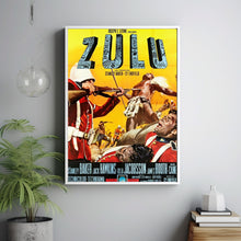 Zulu (1964) Poster, Minimalist Movie Poster, Film Poster_DS14