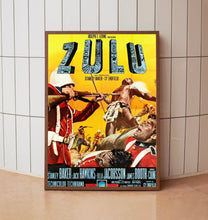 Zulu (1964) Poster, Minimalist Movie Poster, Film Poster_DS14