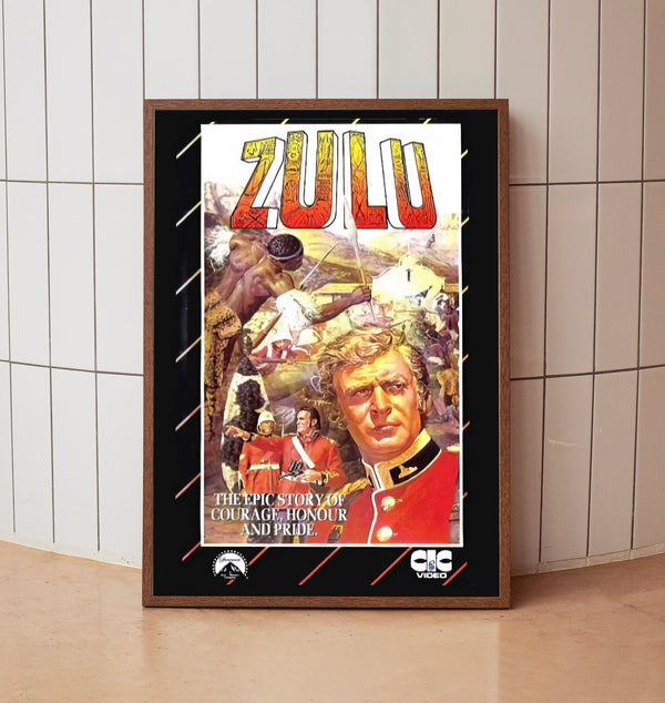 Zulu (1964) Poster, Minimalist Movie Poster, Film Poster_DS15