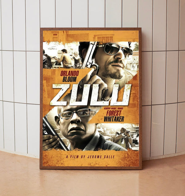 Zulu (2013) Poster, Minimalist Movie Poster, Film Poster_DS04