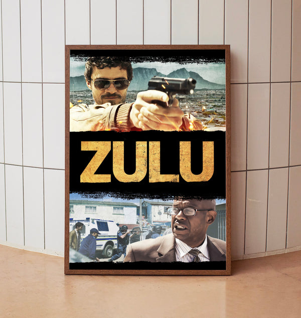Zulu (2013) Poster, Minimalist Movie Poster, Film Poster_DS06