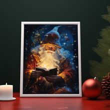 Santa Claus Fantasy Oil Painting Poster - Captivating Xmas Decor | Vintage Holiday Art Print | Ideal Christmas Gift